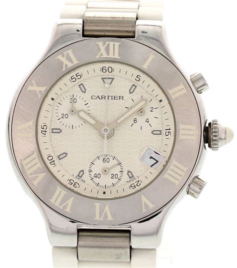 cartier 21 watch price|cartier 21 chronoscaph.